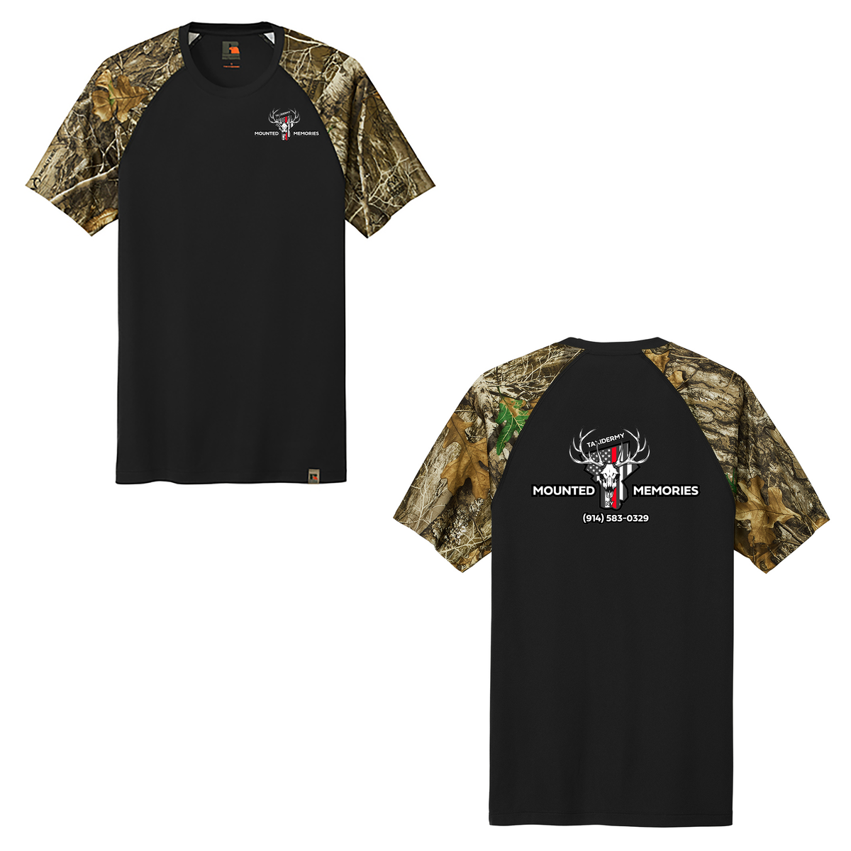 Mounted Memories Russell Outdoors Realtree Colorblock Performance Tee