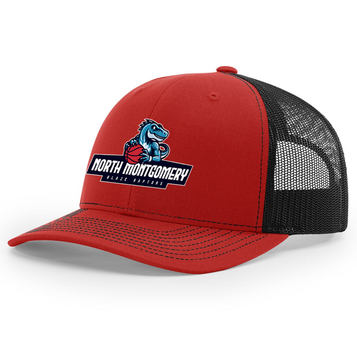 Blaze Raptors Basketball Snapback Trucker Cap