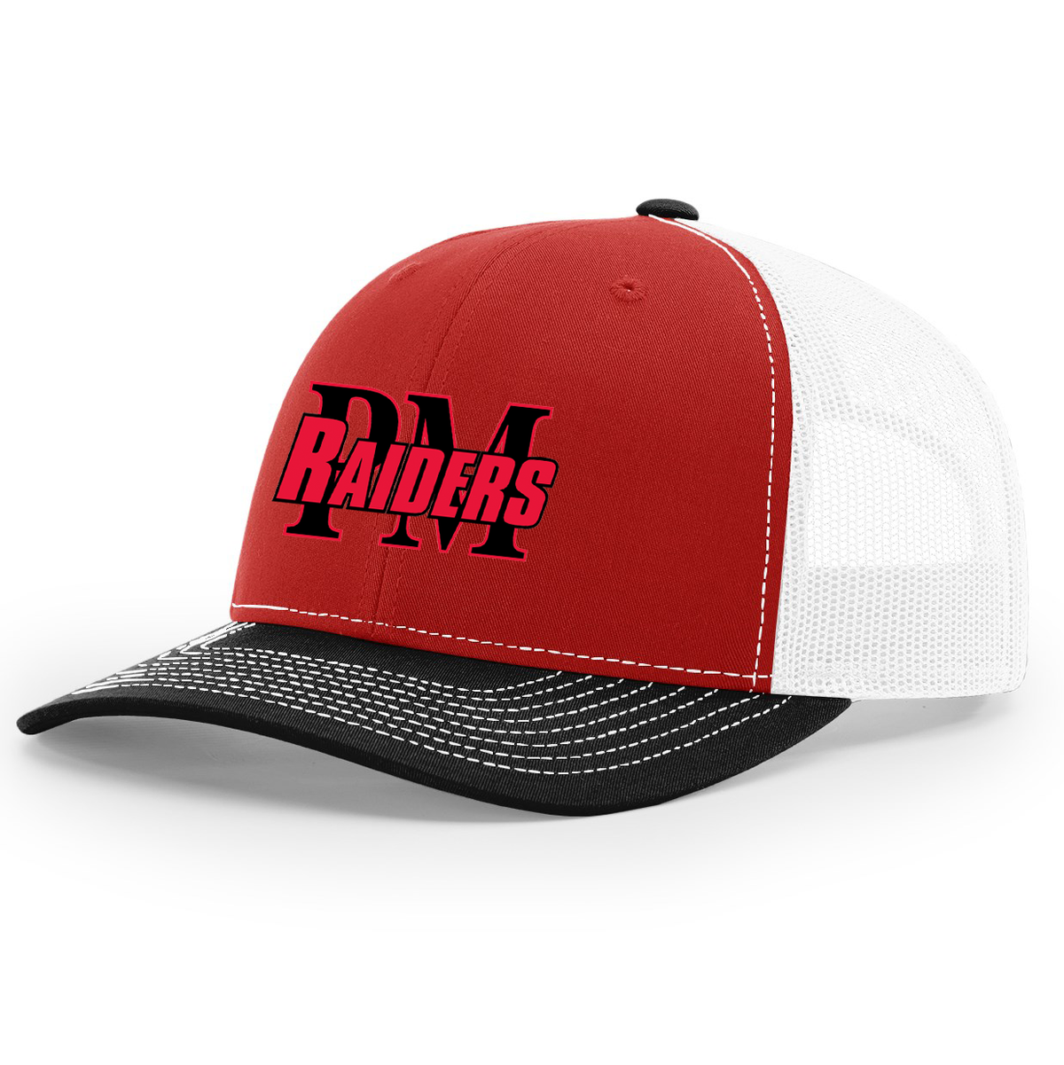 Raiders Youth Football Richardson Snapback Trucker Cap