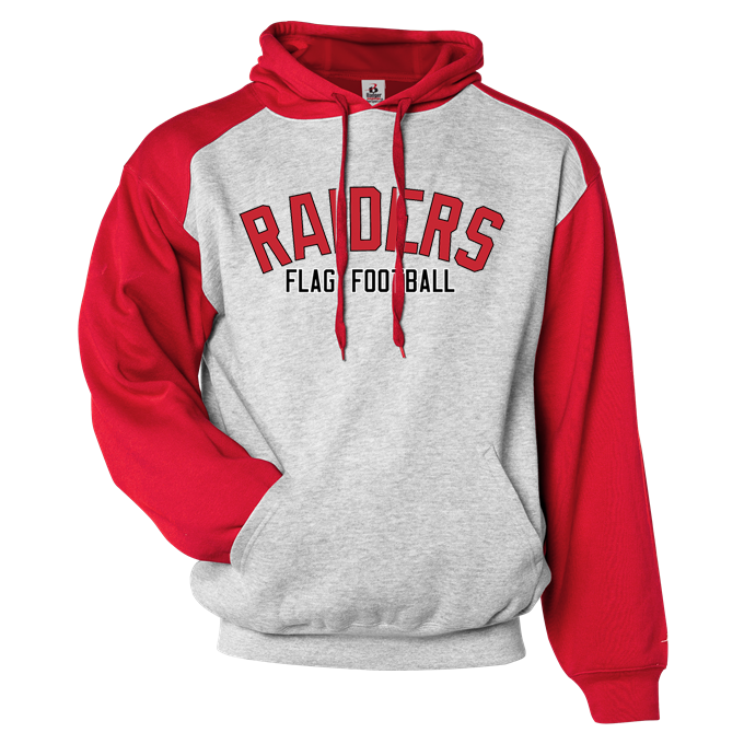 PM Raiders Flag Football Athletic Fleece Sport Hoodie