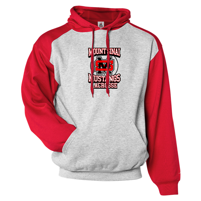 Mount Sinai Lacrosse Athletic Fleece Sport Hoodie