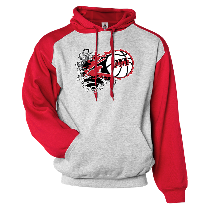 Raider Basketball Athletic Fleece Sport Hoodie