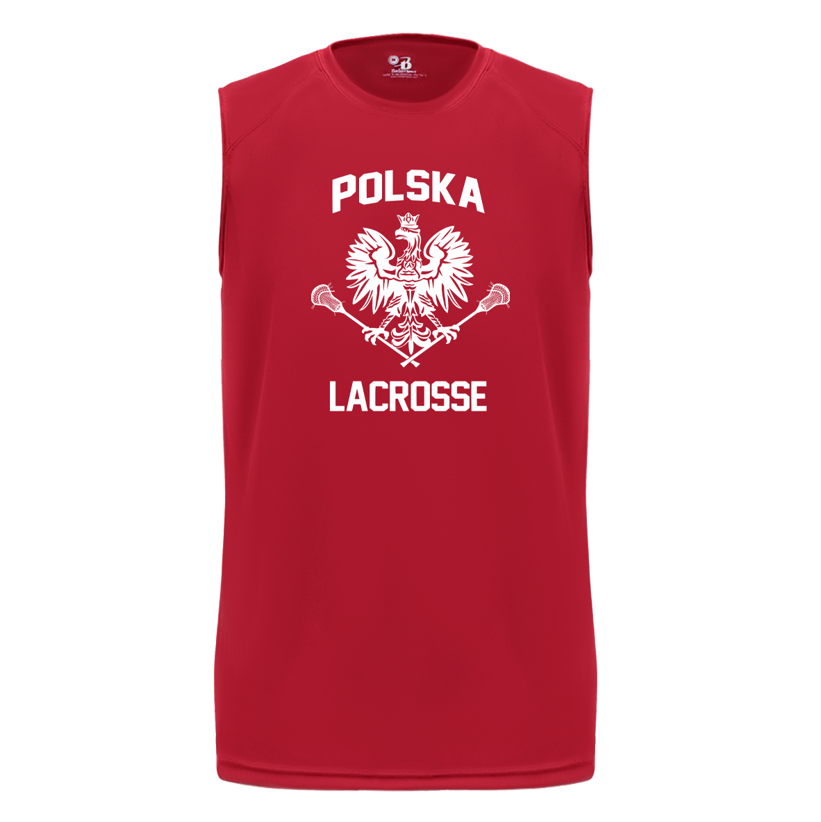 Polska Lacrosse B-Core Sleeveless Performance Tank