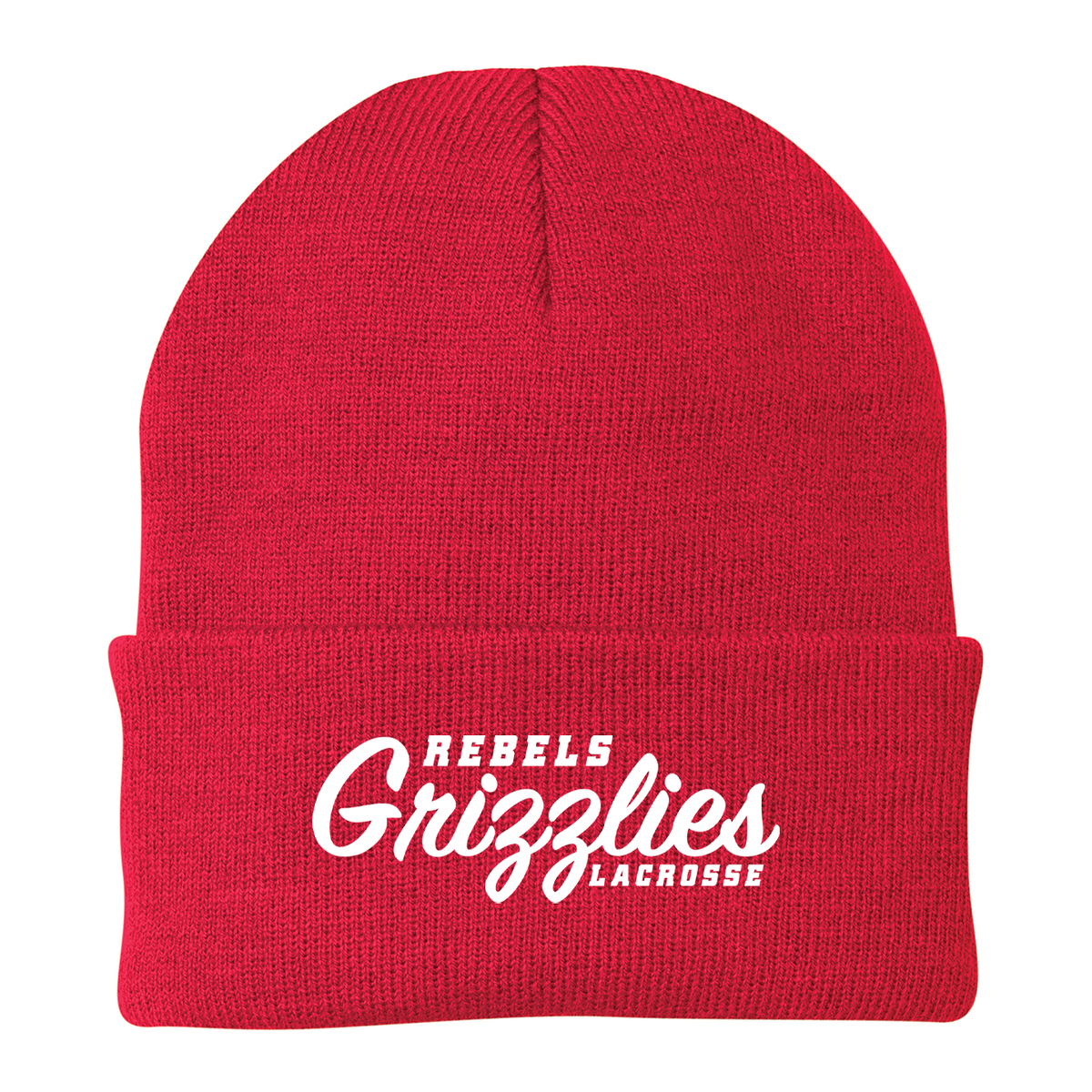 Rebels Grizzlies Knit Beanie