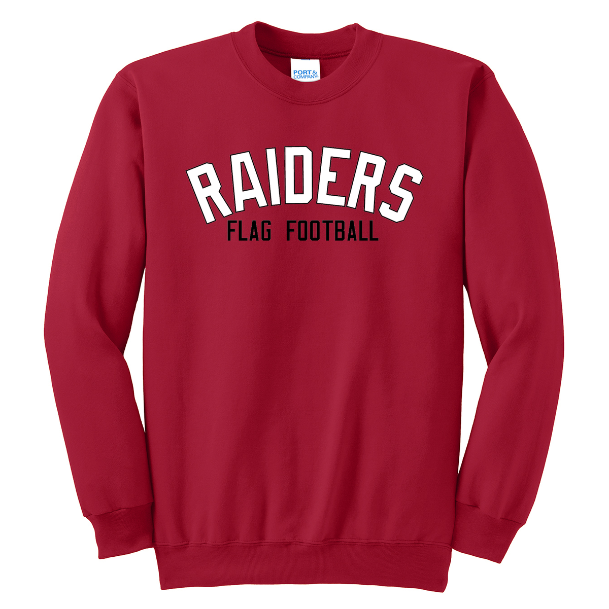 PM Raiders Flag Football Crew Neck Sweater