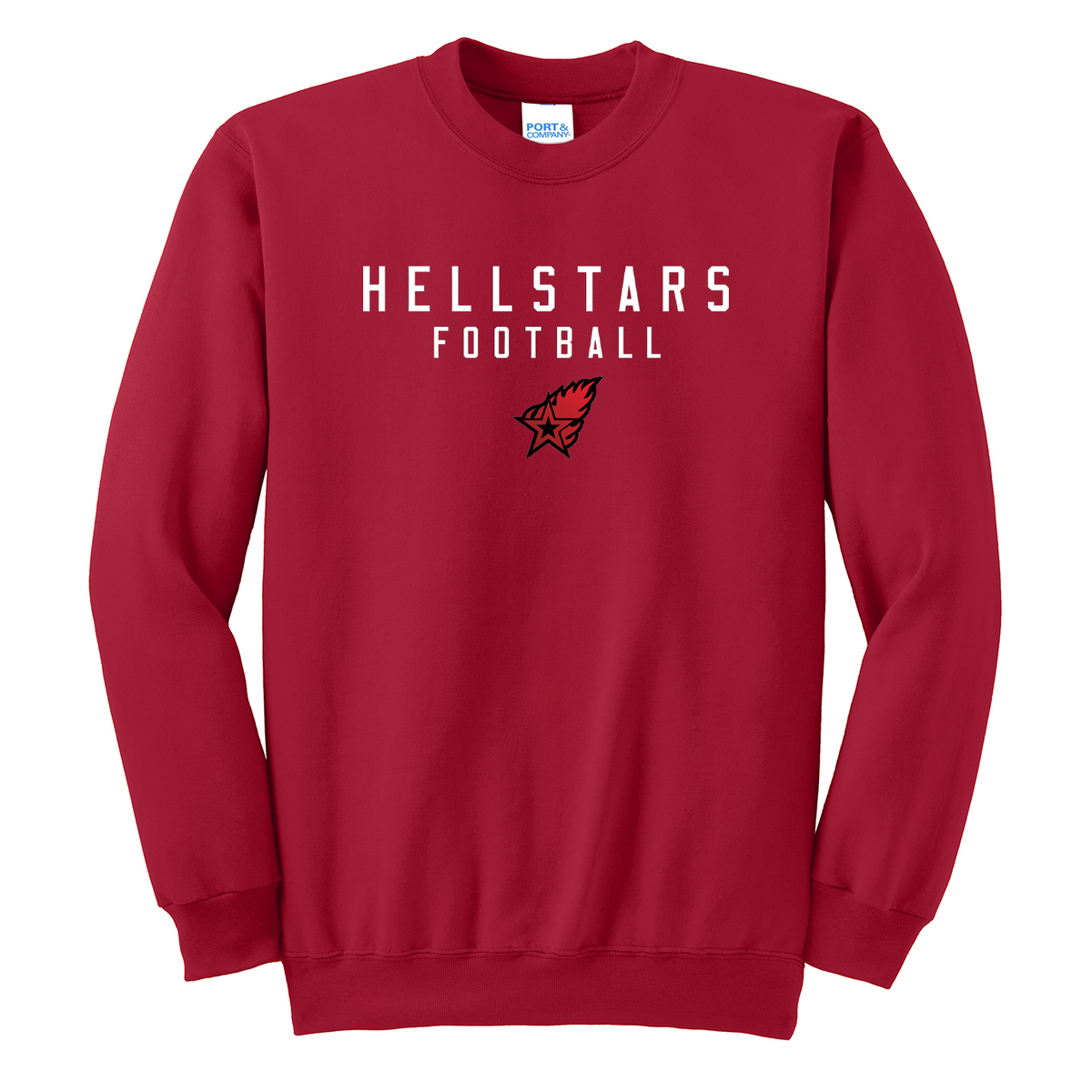 Hellstars Football Crew Neck Sweater