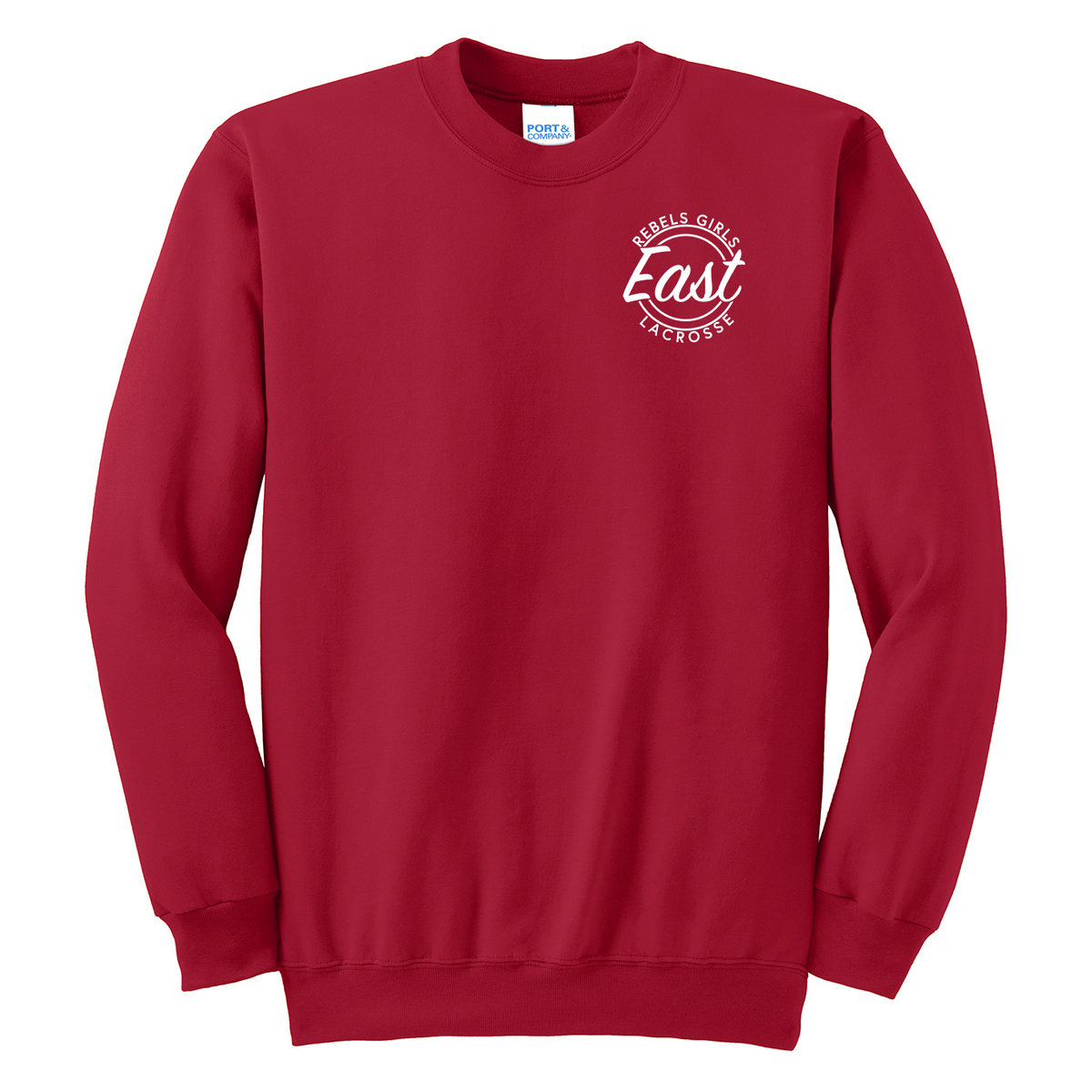 Rebels Girls Lacrosse Crew Neck Sweater