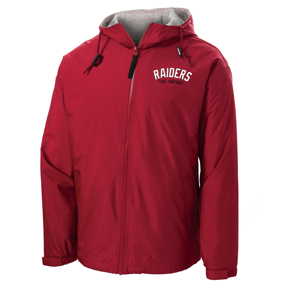 PM Raiders Flag Football Hooded Jacket