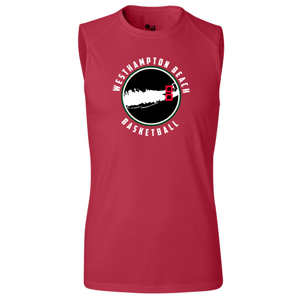 Westhampton Beach Basketball B-Core Sleeveless Performance Tank