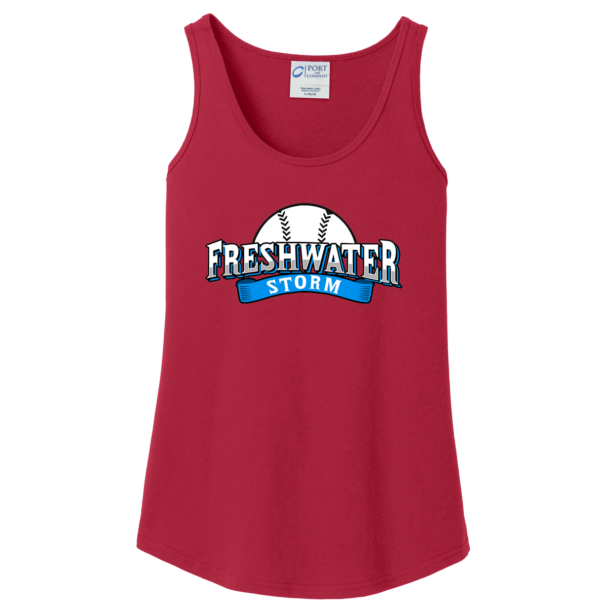 Freshwater Storm Baseball Women's Tank Top