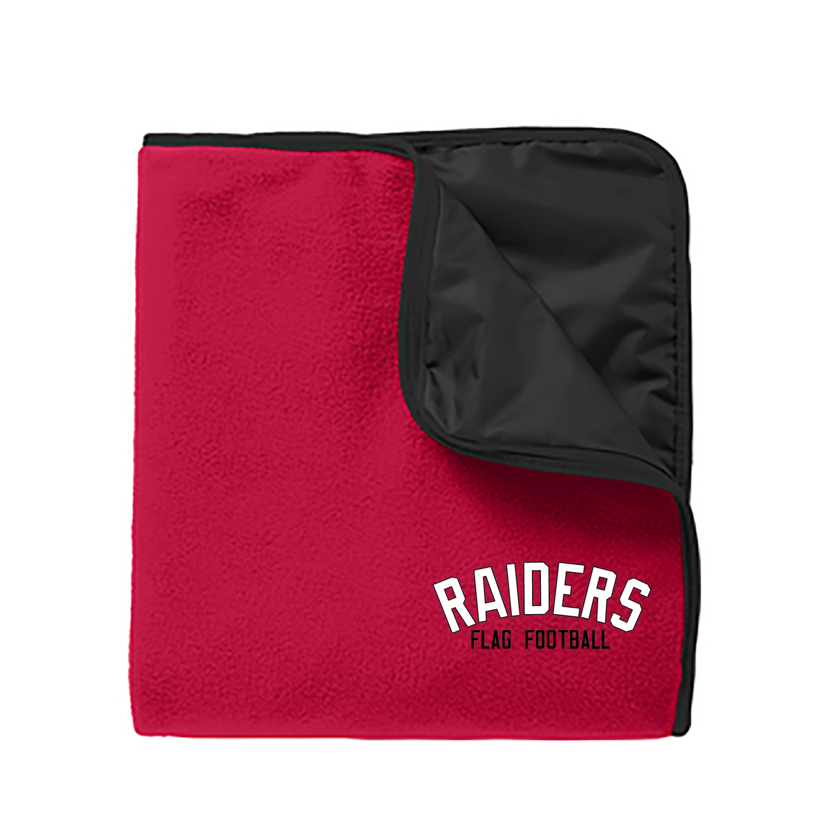 PM Raiders Flag Football Fleece & Poly Blanket