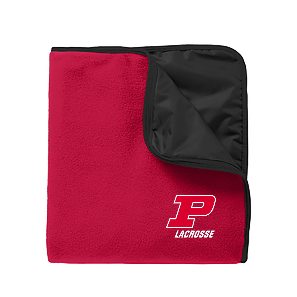 Plainedge HS Lacrosse Fleece & Poly Blanket