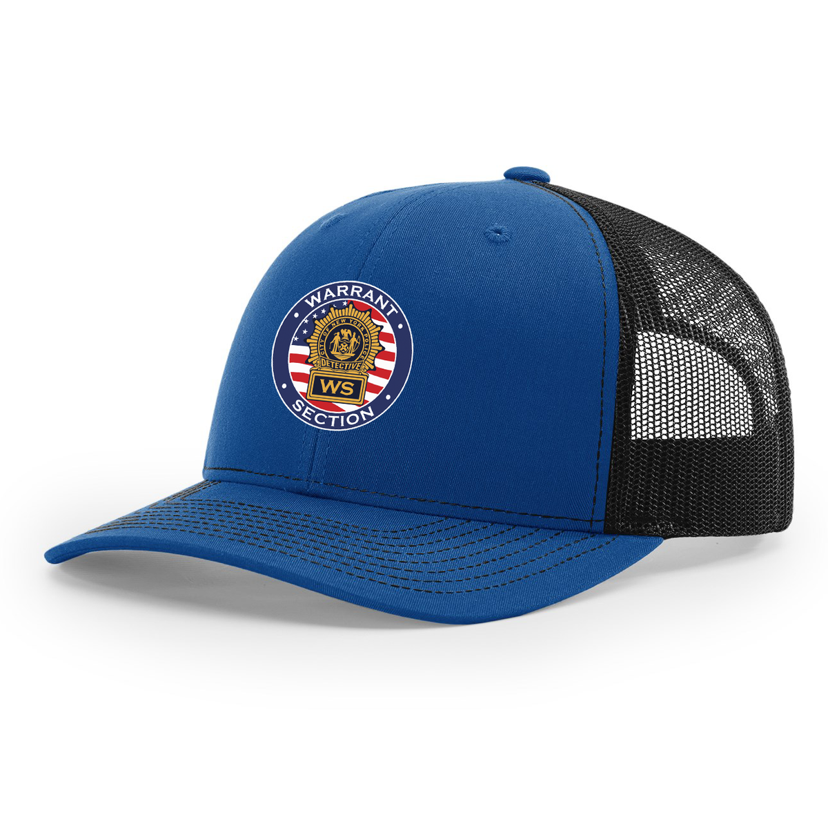 NYPD Warrant Section Snapback Trucker Cap