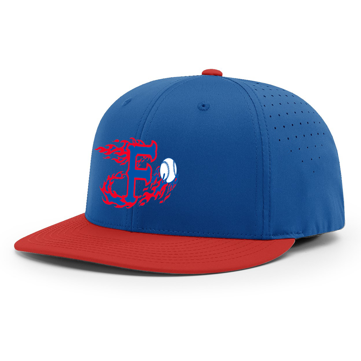 Farming Flames Baseball Richardson Lite R-Flex Cap