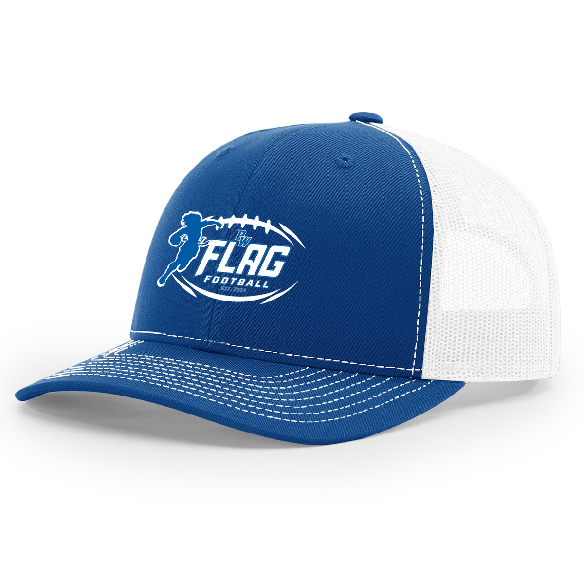 Port Washington Flag Football Snapback Trucker Cap