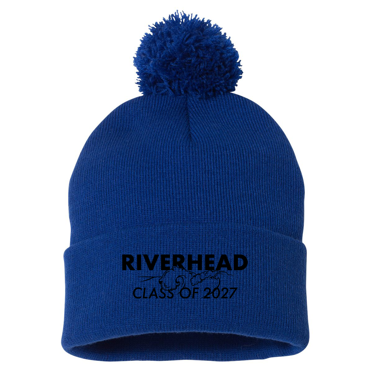 Riverhead Class of 2027 Pom-Pom Beanie