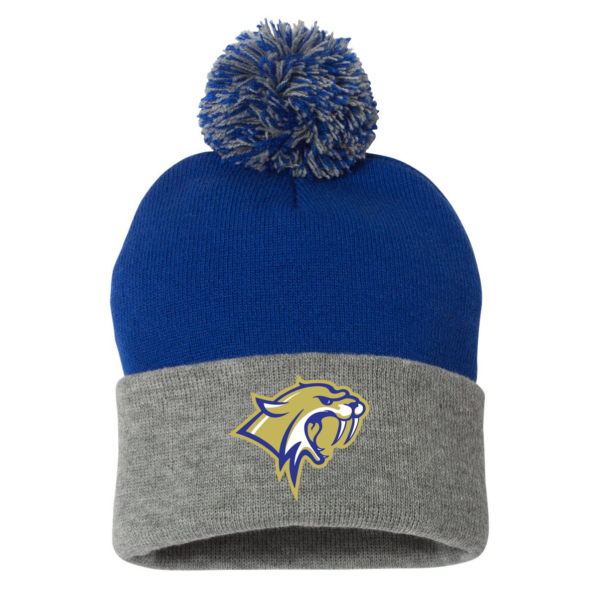 Waterford Sabercats Football Pom-Pom Beanie