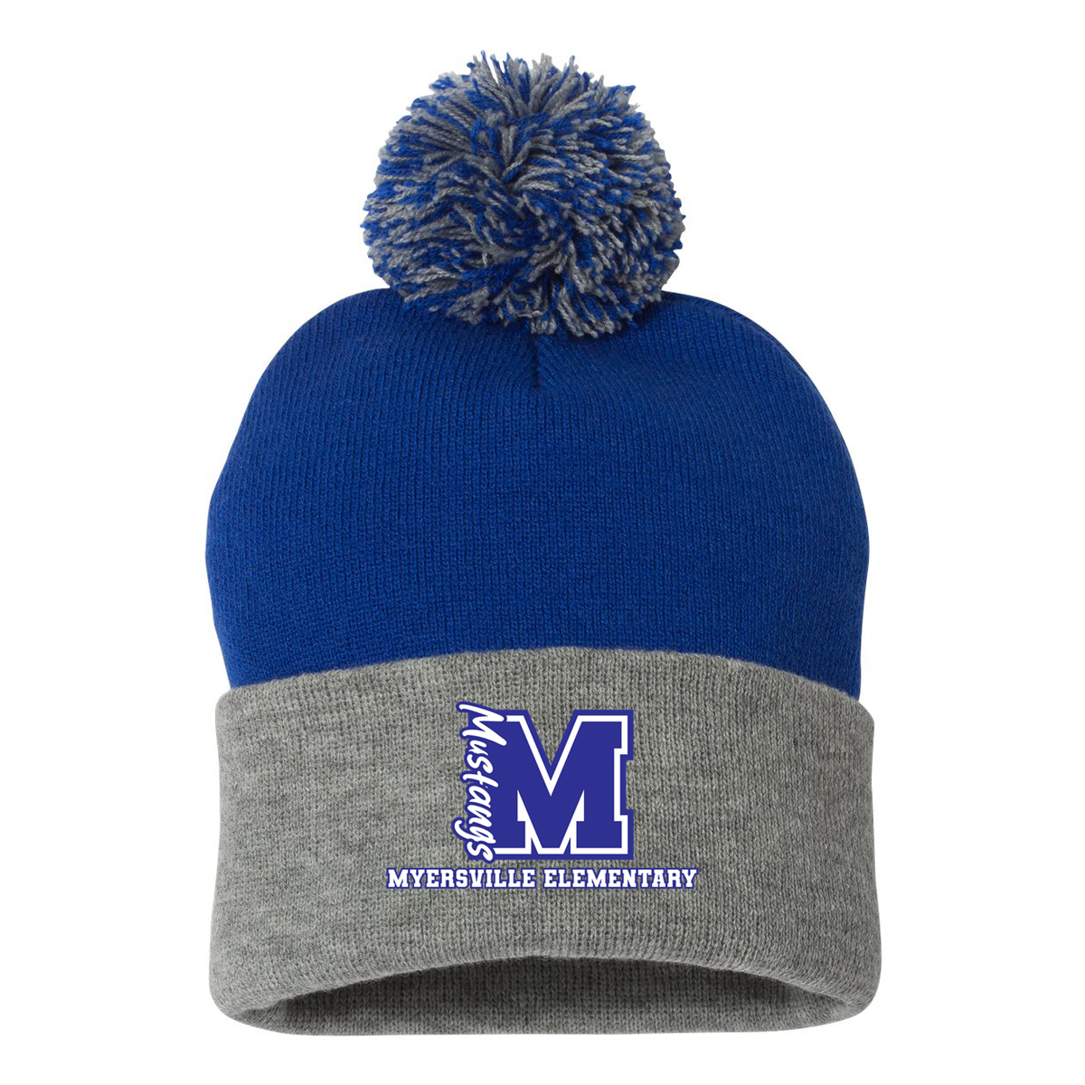 Myersville Elementary School Pom-Pom Beanie