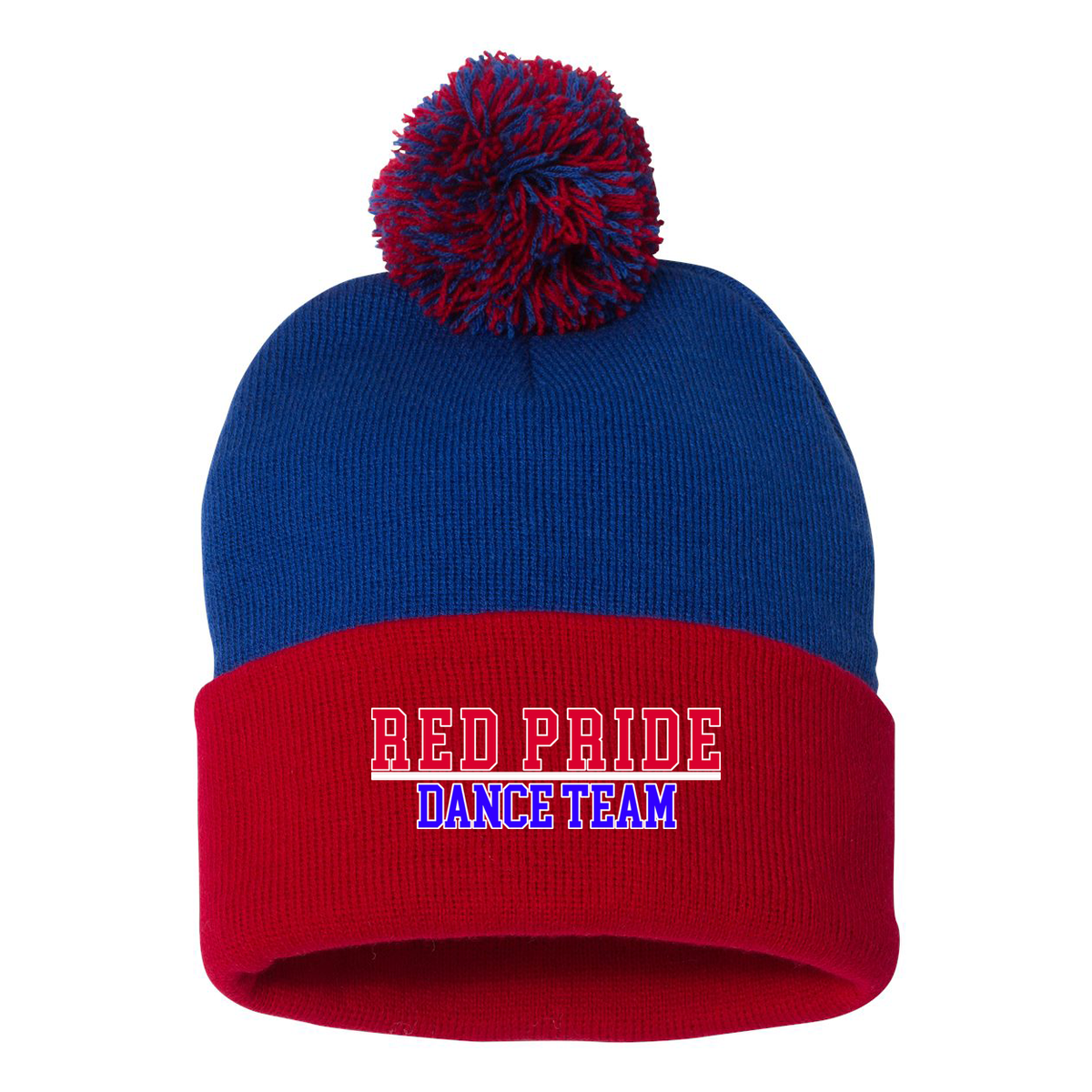 Plainfield Dance Team Pom-Pom Beanie