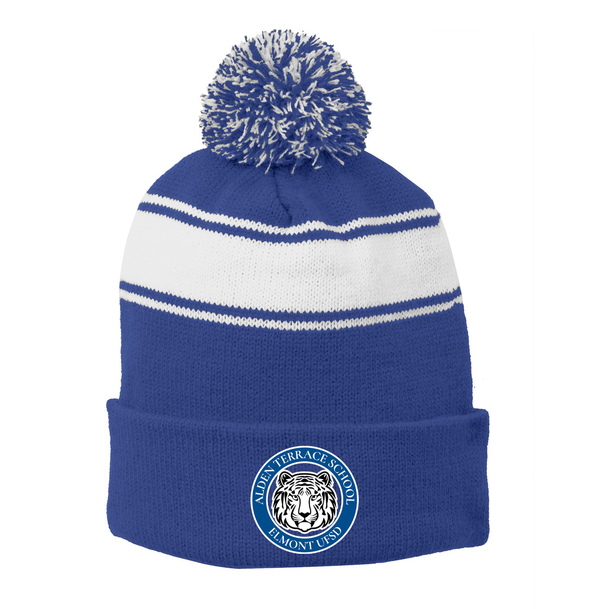 Alden Terrace School Pom Pom Beanie