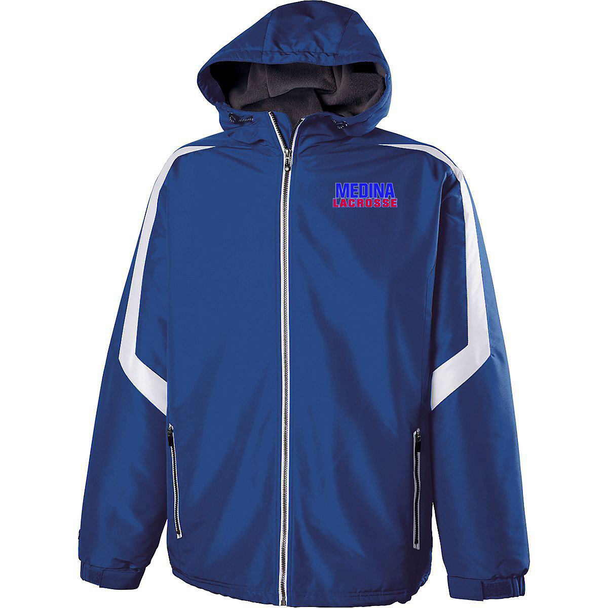 Medina Mustangs Lacrosse Rain Jacket