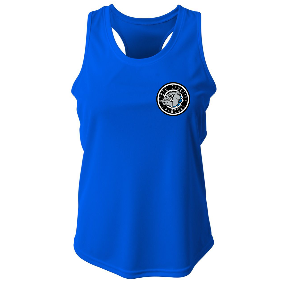 North Caroline Girls Lacrosse Athletic Racerback Tank