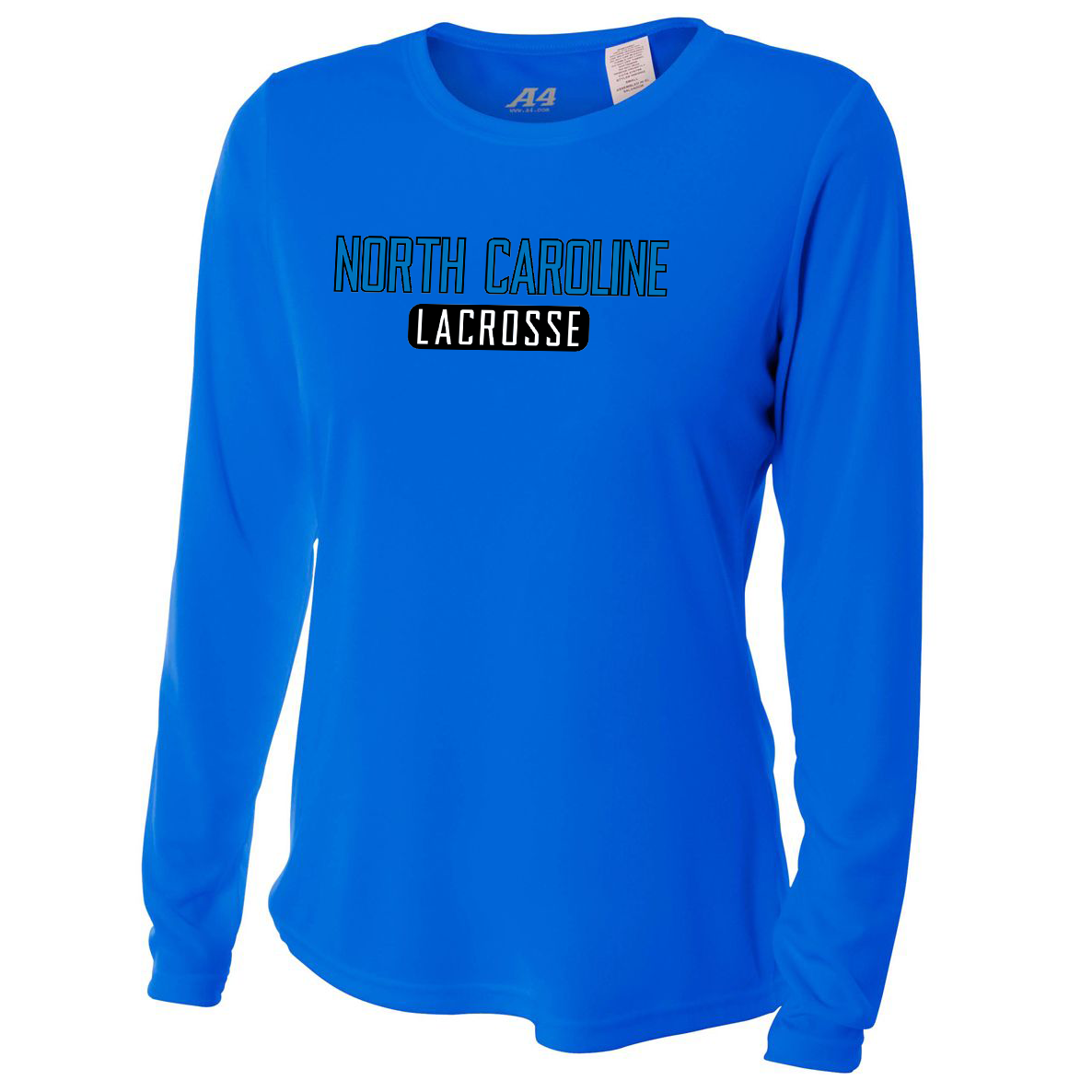 North Caroline Girls Lacrosse A4 Women's Long Sleeve Performance Crew