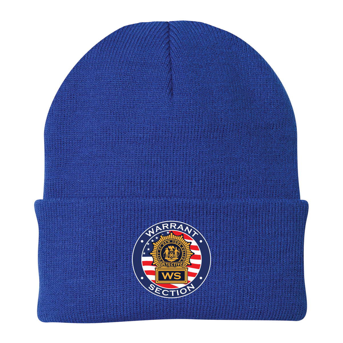 NYPD Warrant Section Knit Beanie