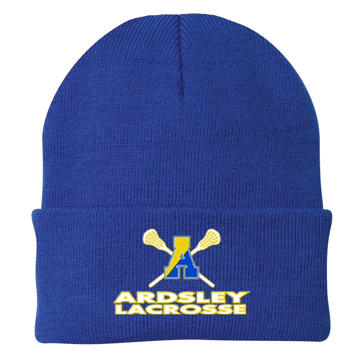 Ardsley High School Lacrosse Knit Beanie