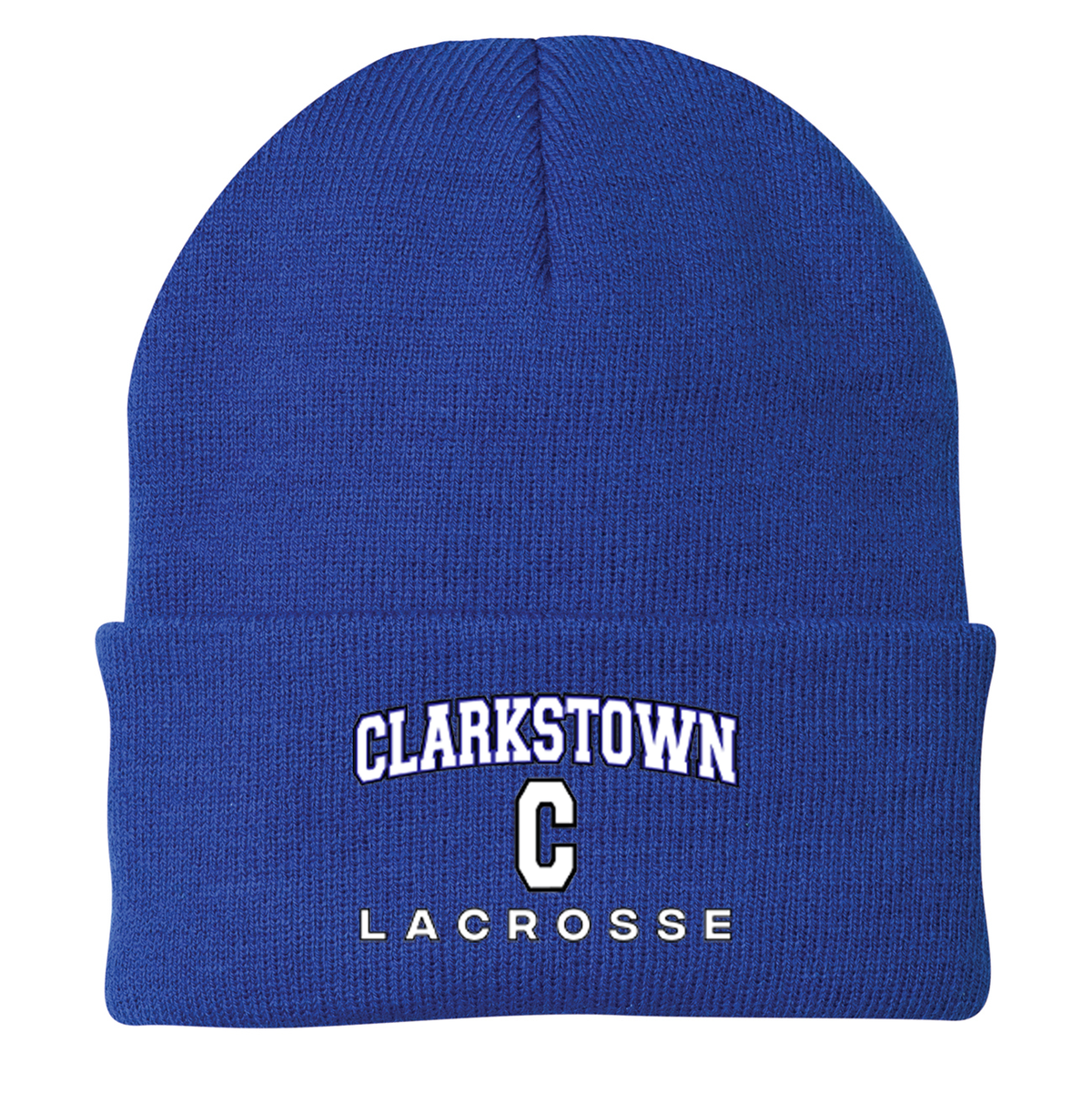 Clarkstown Lacrosse Knit Beanie