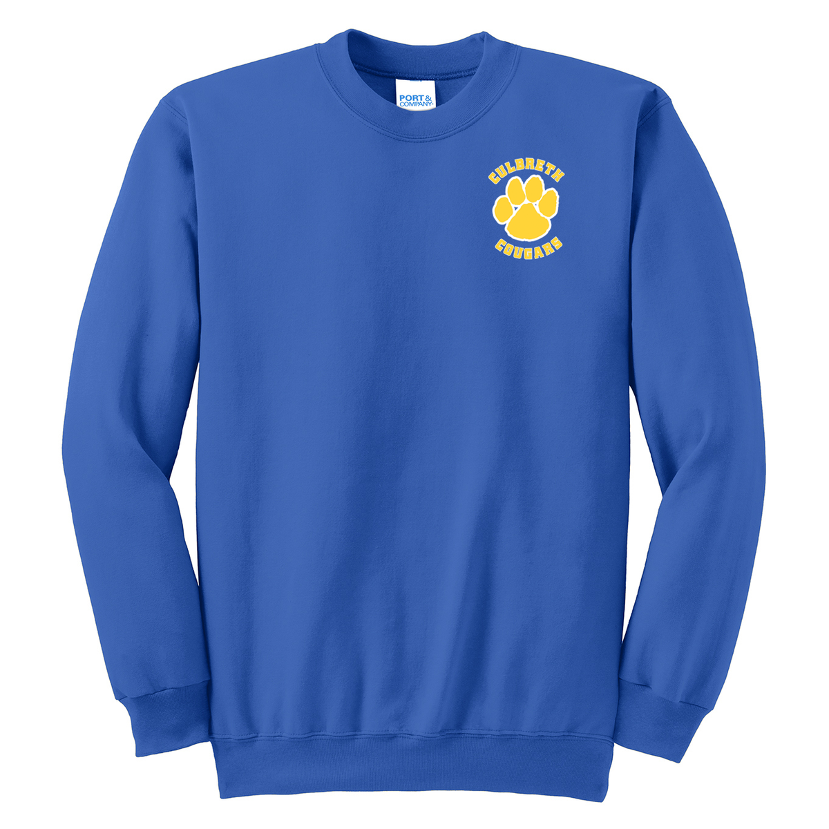 Culbreth Cougars Middle School Crew Neck Sweater