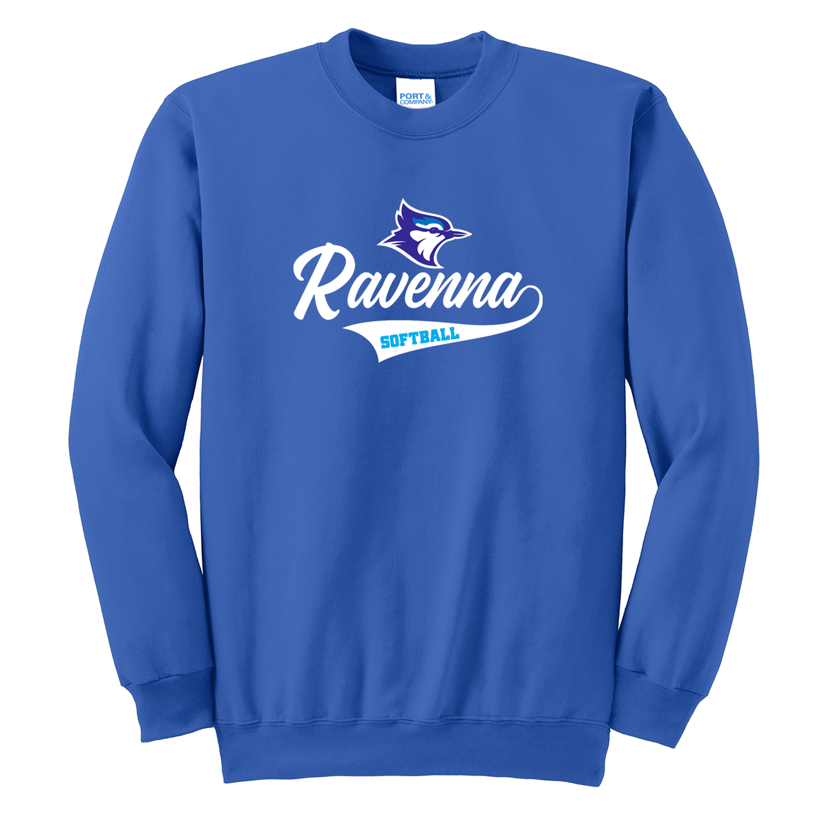 Ravenna Softball Crew Neck Sweater