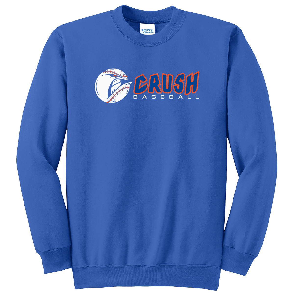 Crush Baseball Crew Neck Sweater