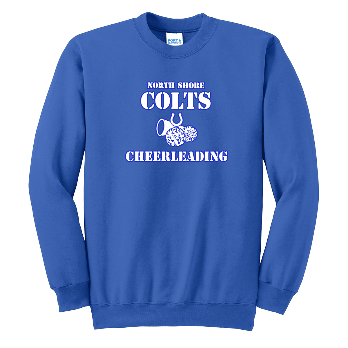 North Shore Colts Football & Cheer Crew Neck Sweater