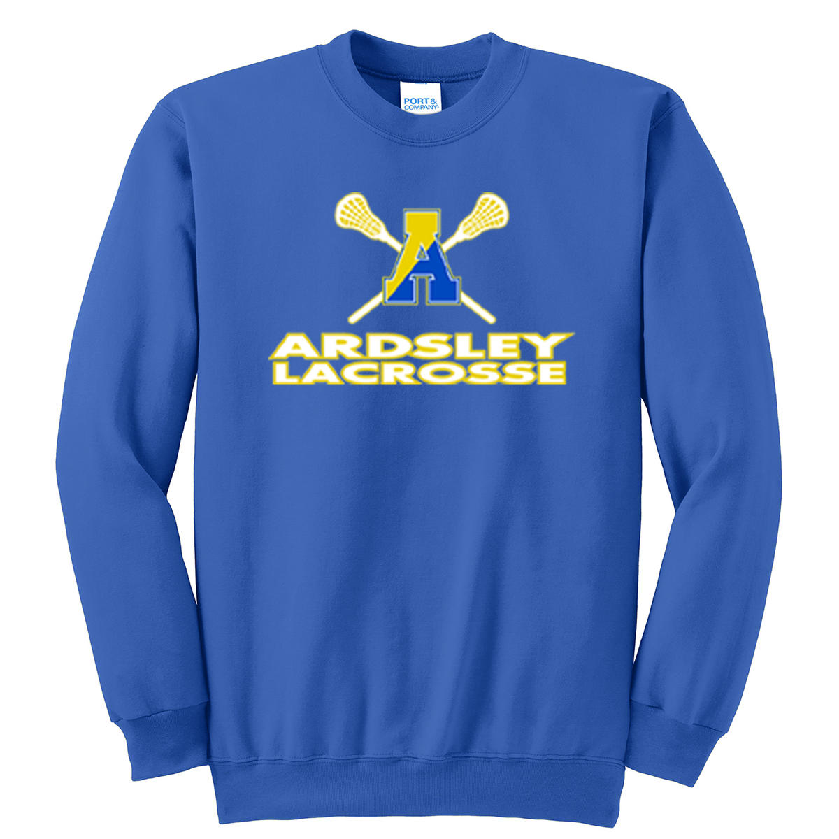 Ardsley High School Lacrosse Crew Neck Sweater