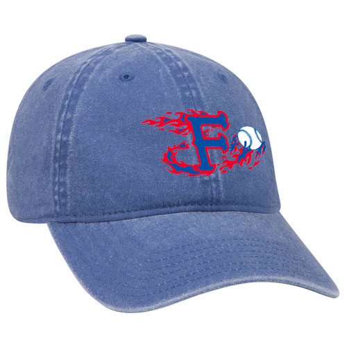 Farming Flames Baseball Club Low Profile Dad Hat