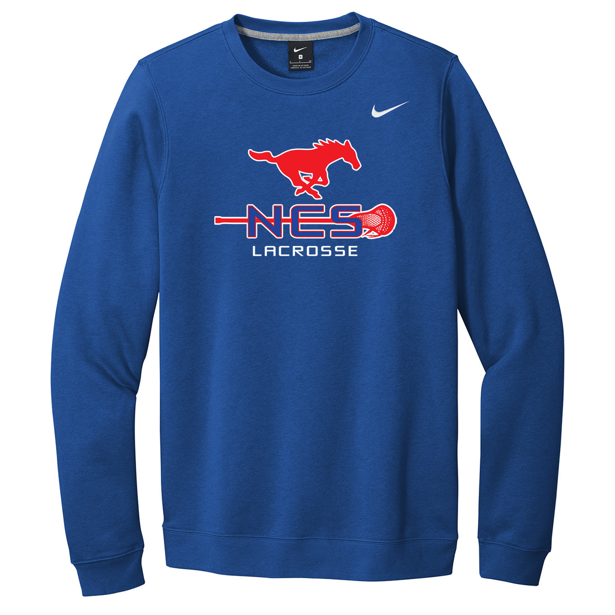 Northside Christian High School Lacrosse Nike Fleece Crew Neck