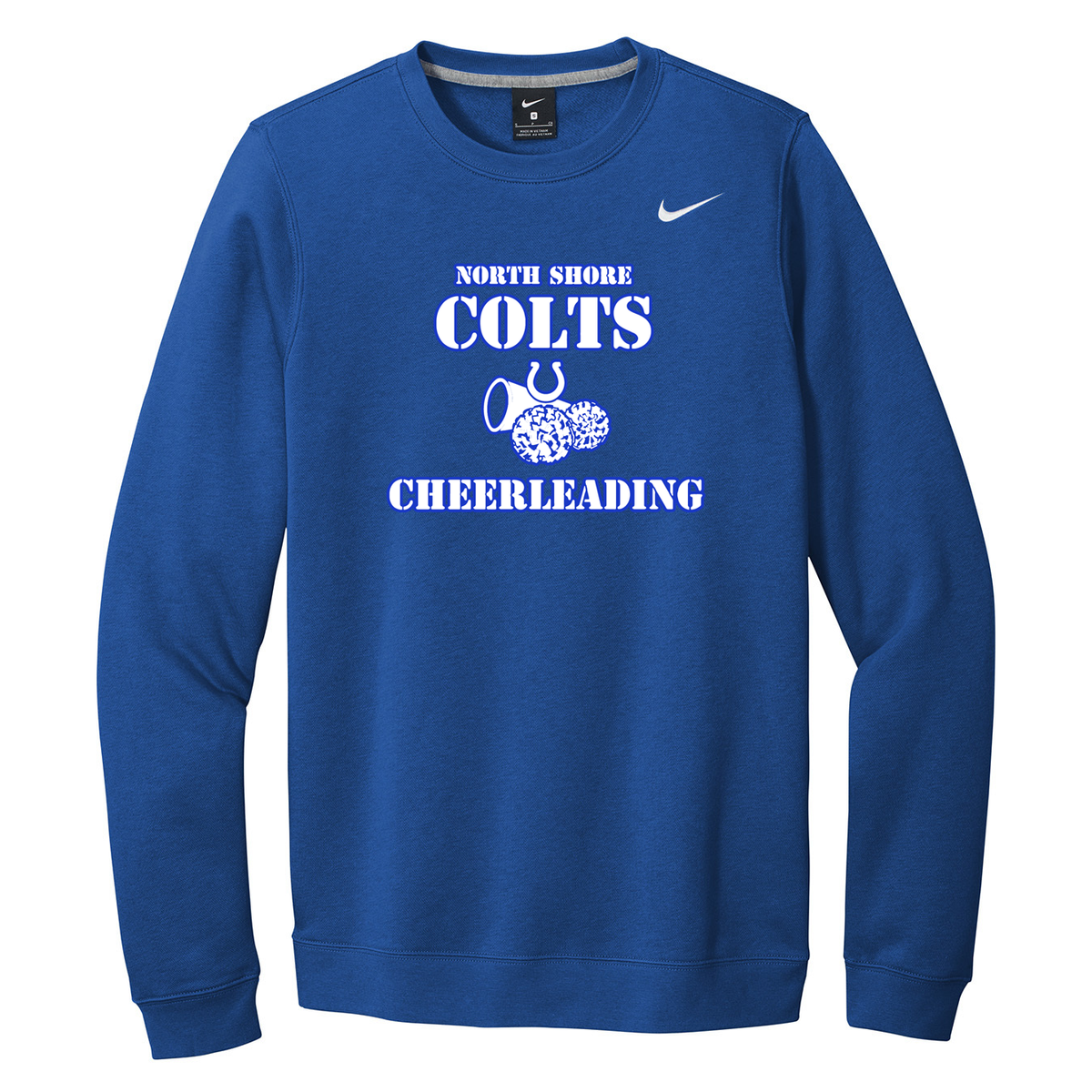 North Shore Colts Football & Cheer Nike Fleece Crew Neck