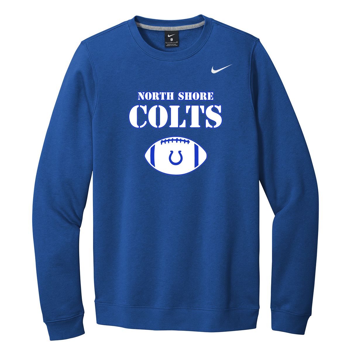 North Shore Colts Football & Cheer Nike Fleece Crew Neck