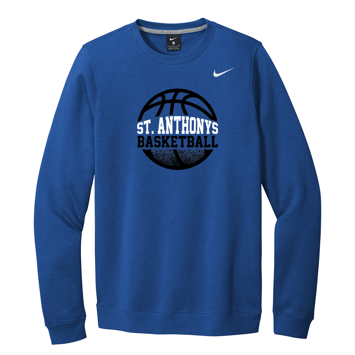 St. Anthony's CYO Basketball Nike Fleece Crew Neck