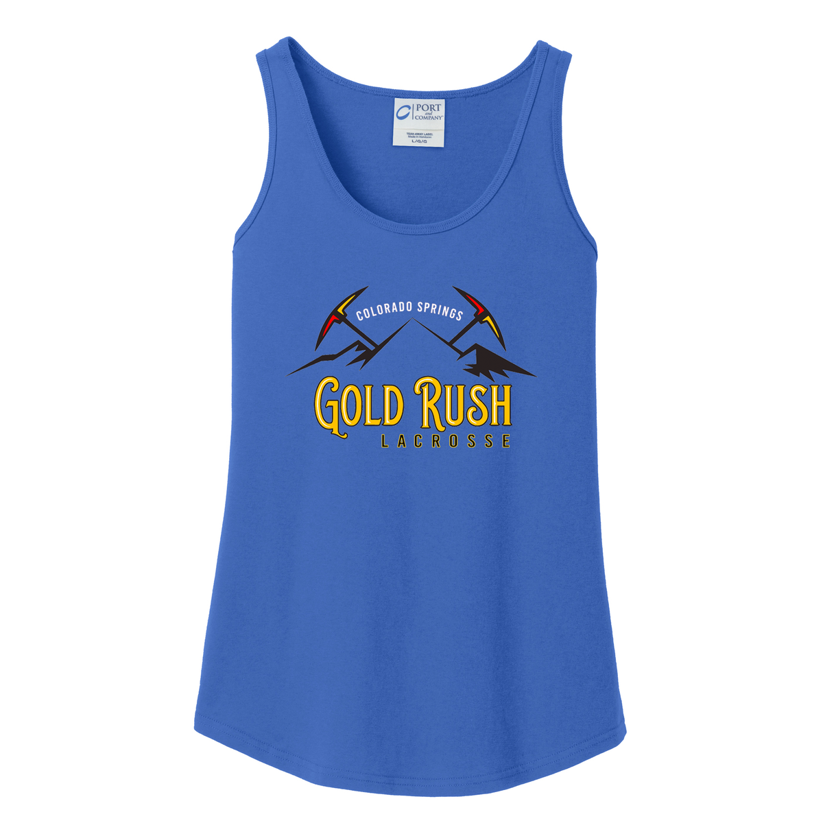 Gold Rush Lacrosse Women's Tank Top