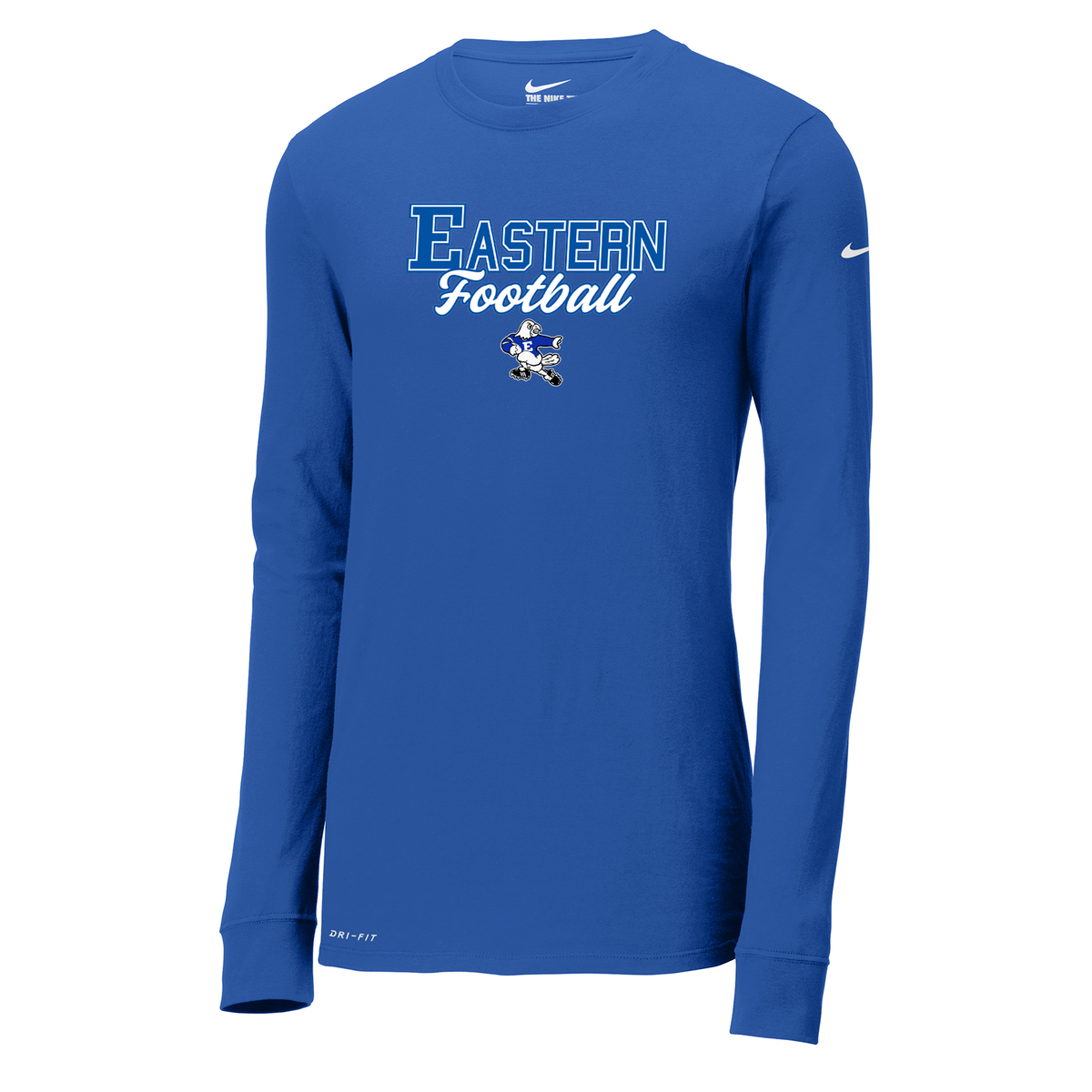 Eastern HS Football Nike Dri-FIT Long Sleeve Tee