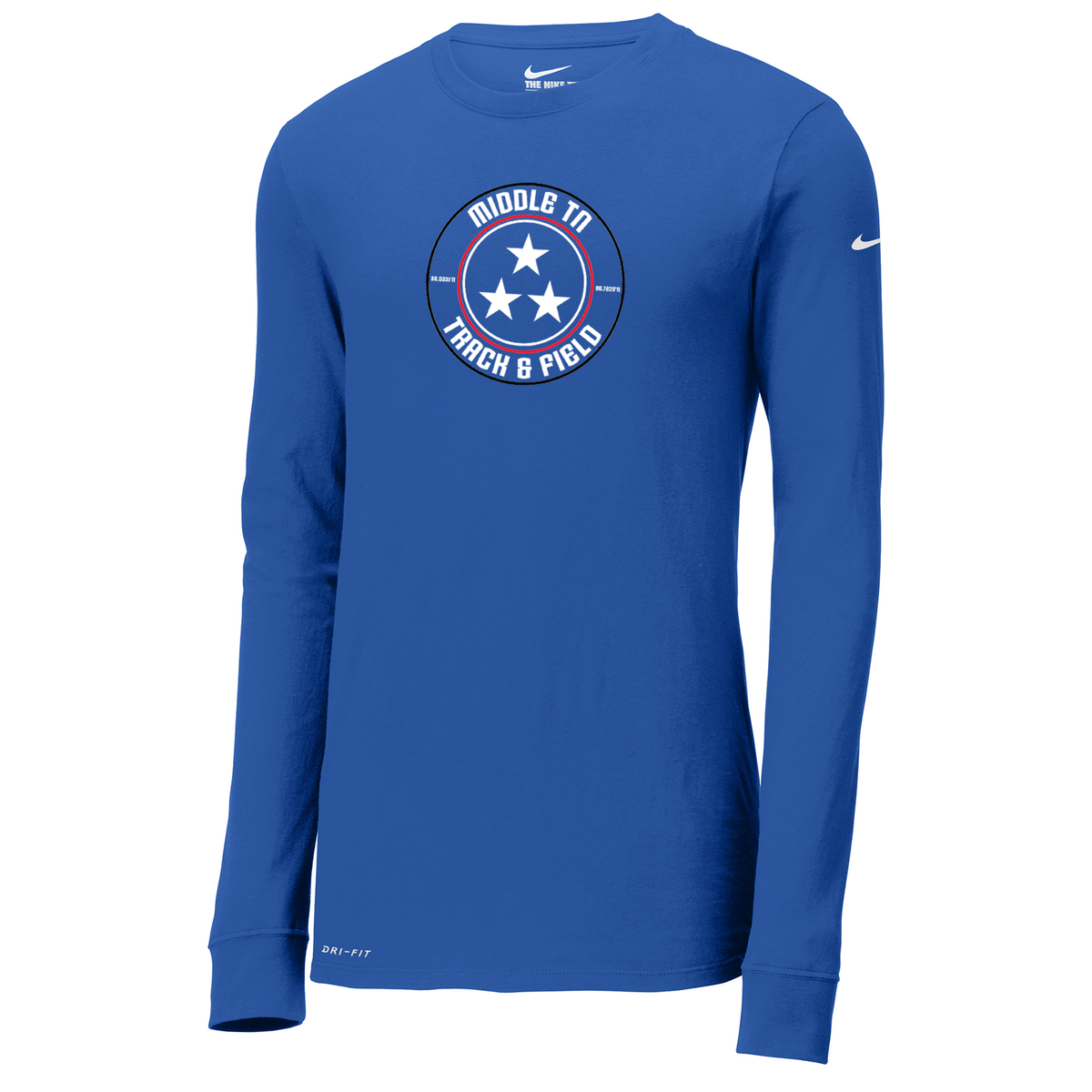 Middle TN Track & Field Nike Dri-FIT Long Sleeve Tee