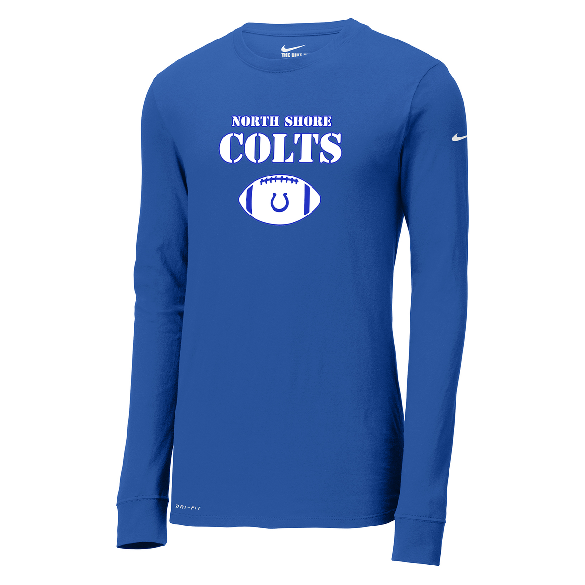 North Shore Colts Football & Cheer Nike Dri-FIT Long Sleeve Tee