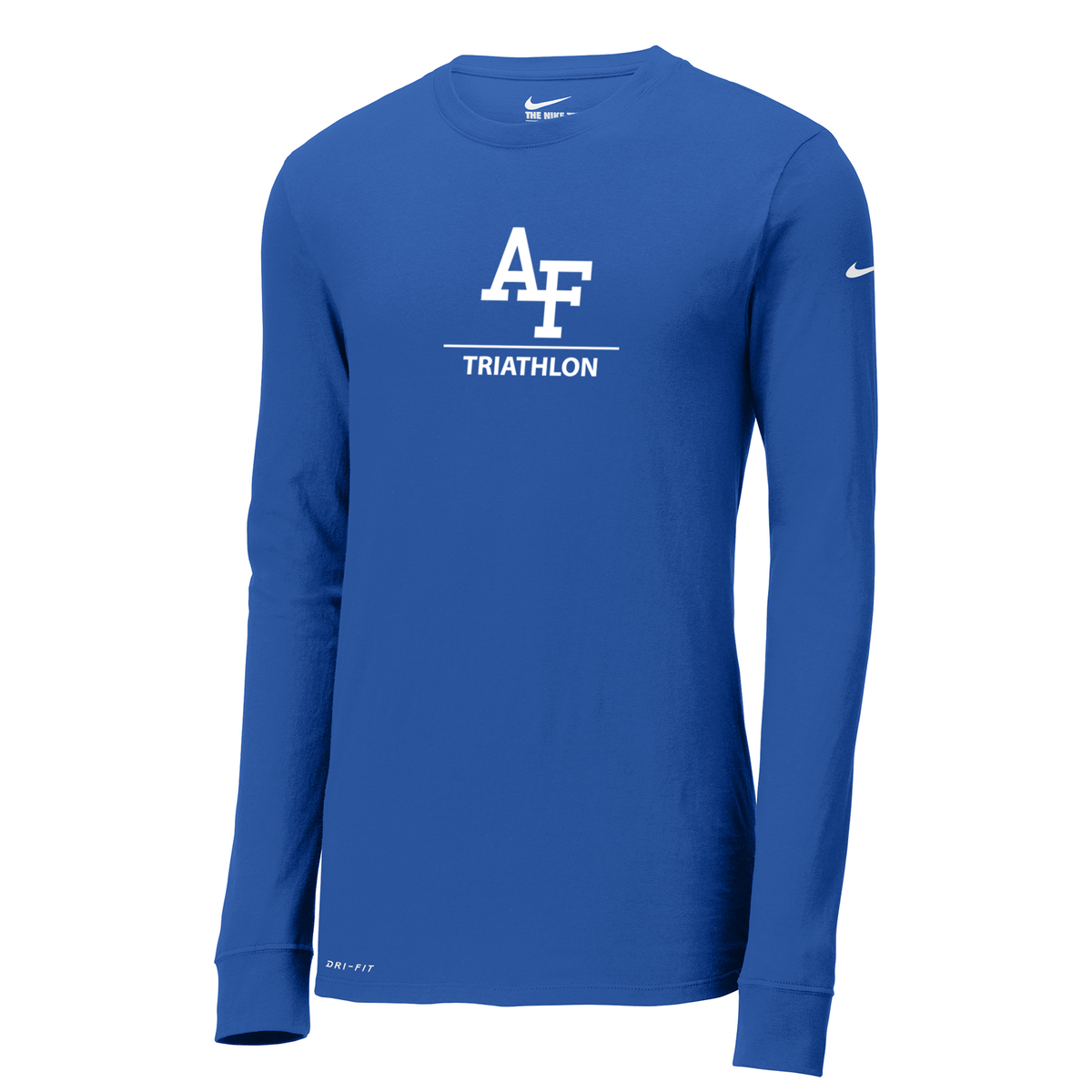 USAFA Triathalon Nike Dri-FIT Long Sleeve Tee