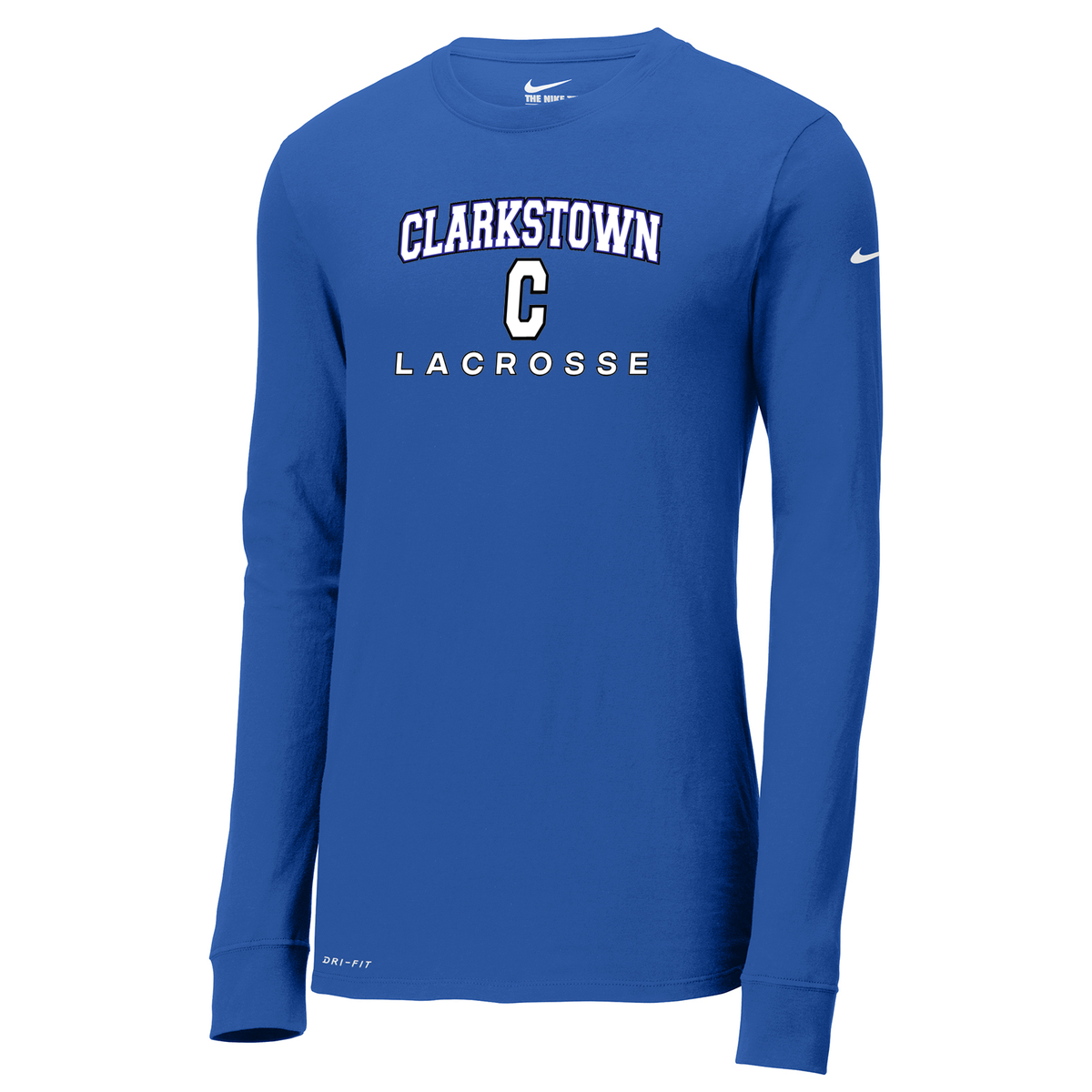 Clarkstown Lacrosse Nike Dri-FIT Long Sleeve Tee