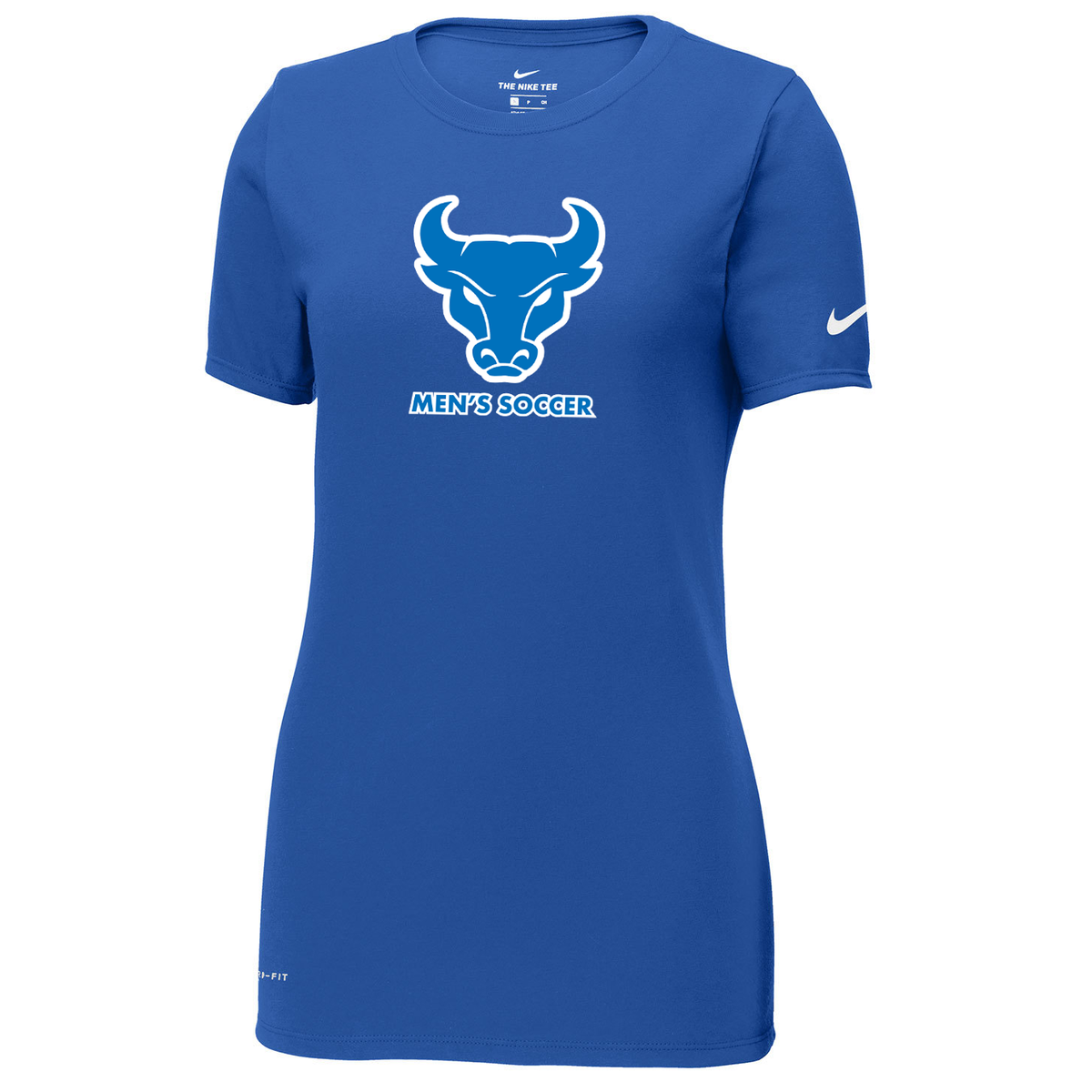 UB Mens Club Soccer Nike Ladies Dri-FIT Tee