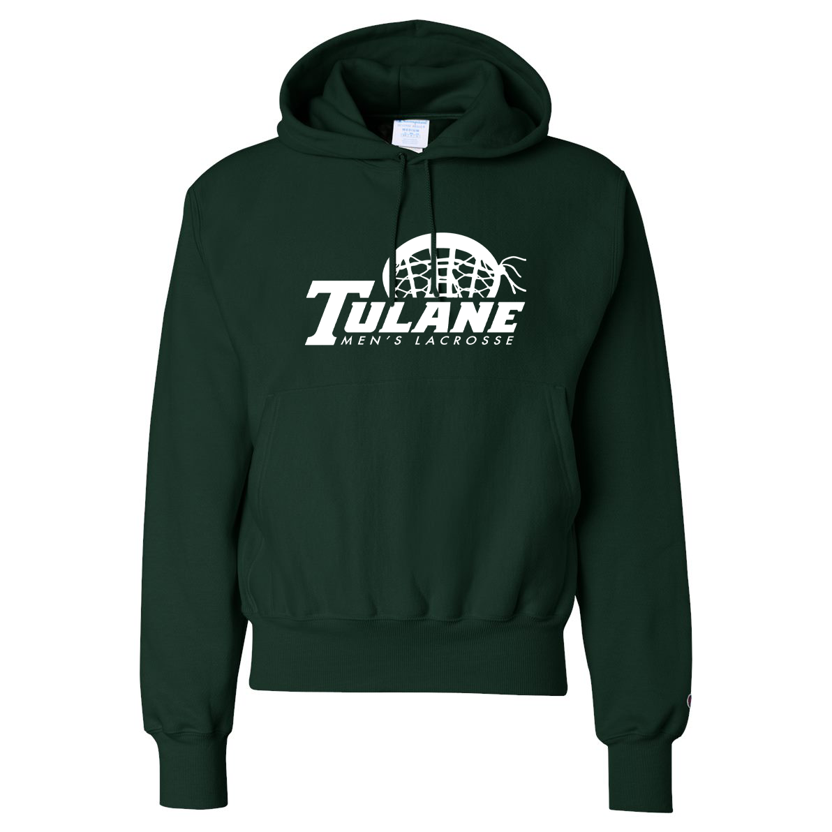 Tulane Mens Club Lacrosse Champion Reverse Weave Sweatshirt