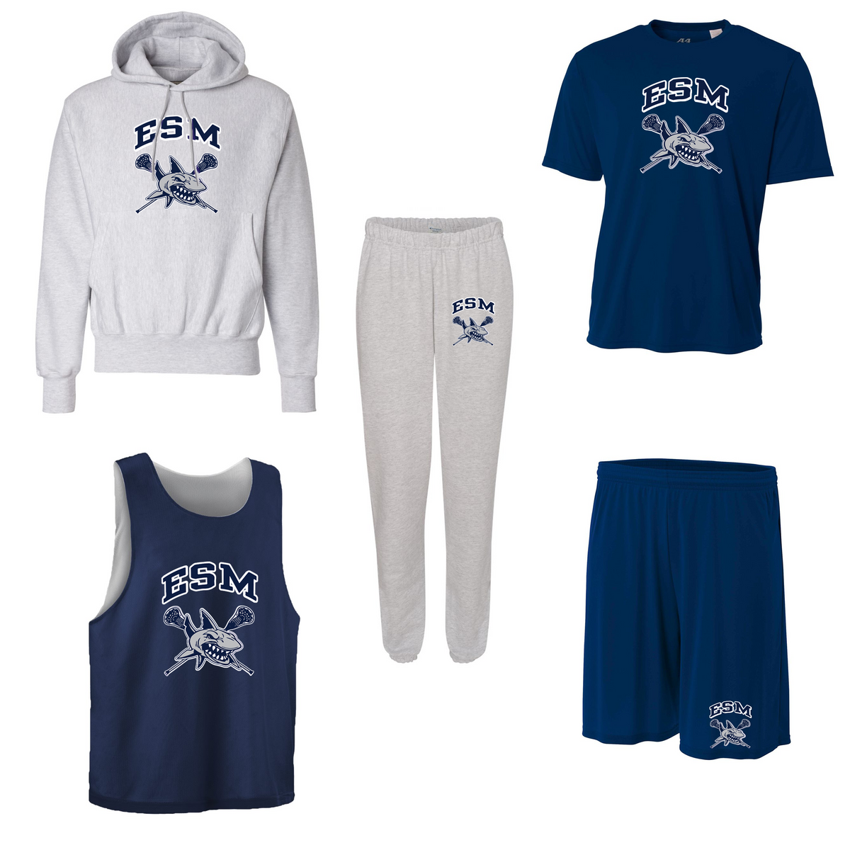 ESM Sharks Lacrosse MANDATORY Player Pack