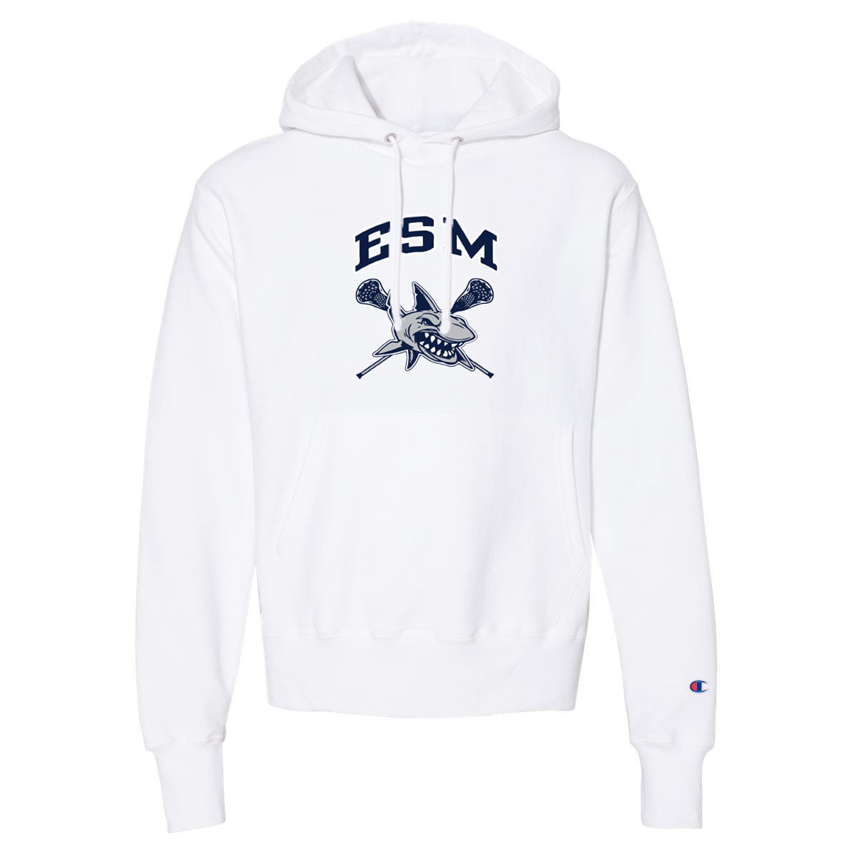 ESM Sharks Lacrosse Champion Reverse Weave Sweatshirt